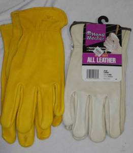 lot 618 image: New Leather Work Gloves xl (2)