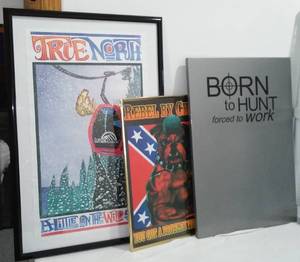 lot 634 image: Man Cave Framed Prints (2)