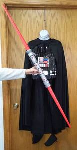 lot 650 image: Darth Vader 1994 Costume With Light Sward.