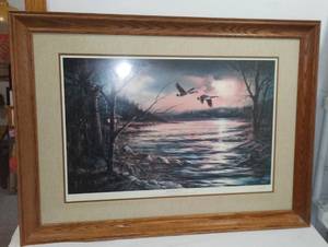 lot 665 image: Hazy Afternoon Terry Redlin 1252560.