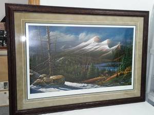 lot 668 image: Master Of The Valley Terry Redlin 241 680 AP (Artist Proof)