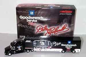 lot 836 image: Dale Earnhardt Sr 2001 Goodwrench Service Plus Hauler.