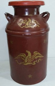lot 755 image: Vintage Milk Can.