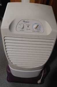 lot 781 image: Whirlpool dehumidifier.