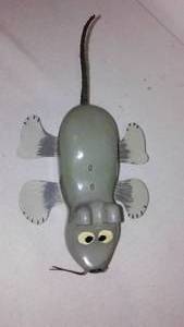 lot 776 image: Vintage Collectible Spear Fishing Decoy Lawrence Bethel, Mouse
