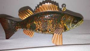 lot 816 image: Vintage Collectible Spear Fishing Decoy Meyer 2011.