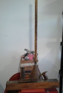lot 854 image: Vintage Clothes Stomper Plunger, Jack, Plainer and More.