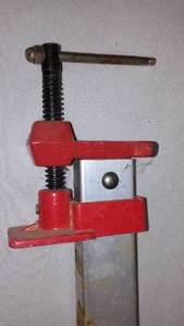 lot 843 image: Aluminum Bar Clamp.