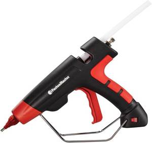 lot 377 image: Pam HB220 220 Watt Adjustable Temperature Glue Gun for UX8012 Hot Melt Adhesive, 12 stick