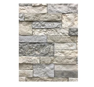 lot 109 image: 7 Boxes (Roughly 56 sq ft) of NEW AirStone Spring Creek Gray Faux Stone Veneer - 8-sq ft per box