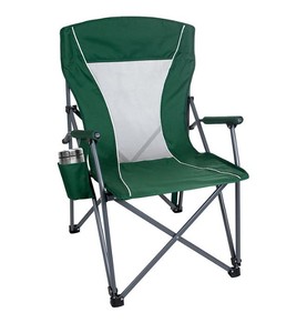 lot 162 image: NEW Members Mark Adult Hard Arm Chair - Green