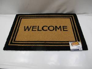 lot 301 image: NEW Members Mark Door Mat - Welcome