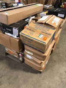 Pallet of Mixed Assorted Flooring Various Models and Conditons Customer Returns See Pictures