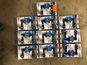 Lot of Defiant Naples Aged Bronze BedBath Privacy Door Handle Customer Returns See Pictures