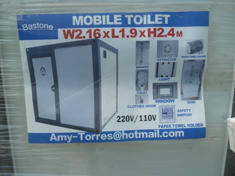 lot 19 image: 2023 Bastone Mobile Toilet