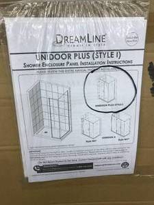 lot 14 image: DREAM LINE SHOWER DOOR