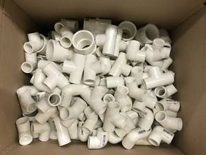 lot 29 image: ASSORTED PLUMBING PVC FITTINGS