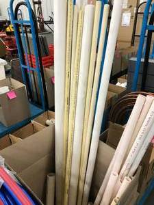 lot 54 image: ASSORTED PVC TUBING STICKS