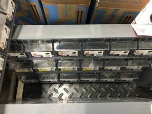 lot 62 image: 18 BINS WITH ASSORTED BRASS ITEMS