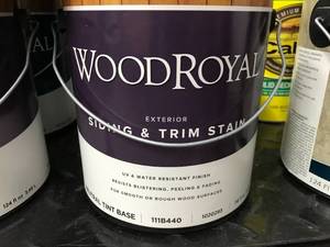 lot 68 image: WOOD ROYAL SIDING AND TRIM STAIN