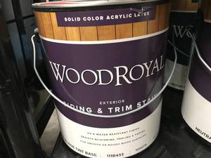 lot 69 image: WOOD ROYAL SIDING AND TRIM STAIN