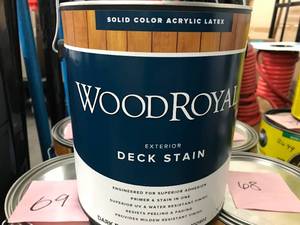 lot 70 image: WOOD ROYAL DECK STAIN