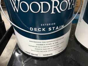 lot 73 image: WOOD ROYAL EXTERIOR DECK STAIN