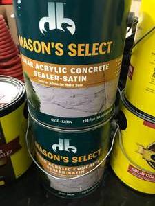 lot 81 image: MASONS SELECT CONCRETE SEALER