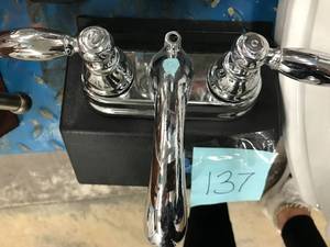 lot 137 image: DISPLAY MODEL BATHROOM FAUCET