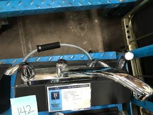 lot 142 image: DISPLAY MODEL TWO HANDLE KITCHEN FAUCET