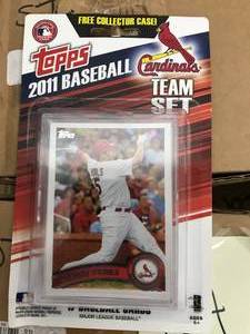 lot 164 image: CARDINALS BASEBALL CARDS
