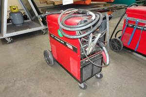 lot 247 image: Lincoln Electric Power MIG 350MP Multi Process Welder