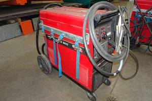 lot 254 image: Lincoln Electric Power MIG 350MP Multi Process Welder