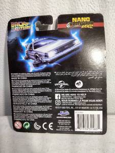 lot 246 image: Jada Toys Back to the Future Nano Hollywood Rides Die Cast Toy Cars