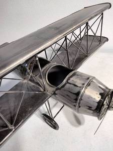 lot 247 image: Detailed Tin Model Bi-Plane