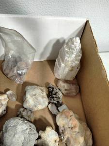 lot 270 image: Box of Bulk Mix Rocks, Stones and Minerals