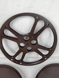 lot 295 image: Collection of Vintage Snyder Film Projector Reel & Covers