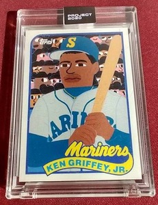lot 2 image: Encased Topps Project 2020 Ken Griffey Jr Rookie Card