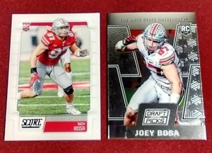 lot 38 image: Nick Bosa & Joey Bosa Rookie Cards
