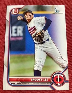 lot 47 image: 2022 Bowman Brooks Lee - First Bowman Card