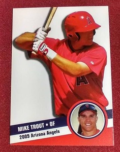 lot 51 image: 2009 Mike Trout Minor League Card