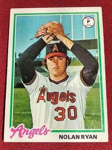 lot 70 image: 1978 Topps Nolan Ryan Card
