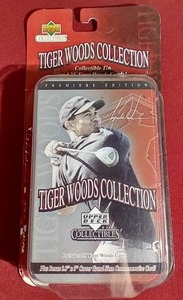 lot 76 image: 2001 Upper Deck Tiger Woods (Rookie Year) Set - Sealed