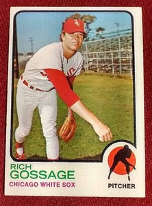 lot 80 image: 1973 Topps Rich (Goose) Gossage Rookie Card