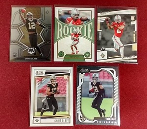 lot 94 image: (5) Chris Olave Rookie Cards