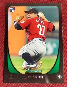lot 109 image: 2011 Bowman Jose Altuve Rookie Card