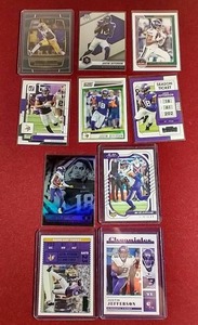 lot 121 image: (10) Justin Jefferson Cards