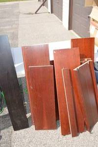 lot 174 image: Assorted Shelving for 6-8 Bookshelf with Extra Floating Shelf 8 x 48