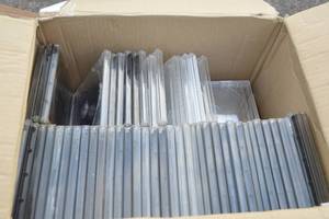 lot 134 image: Bulk CD Jewel Cases