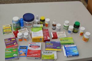 lot 144 image: Assorted Allergy Relief, Vitamins, Over The Counter Medication
